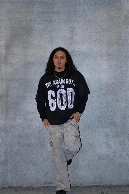 Try Again God Black
